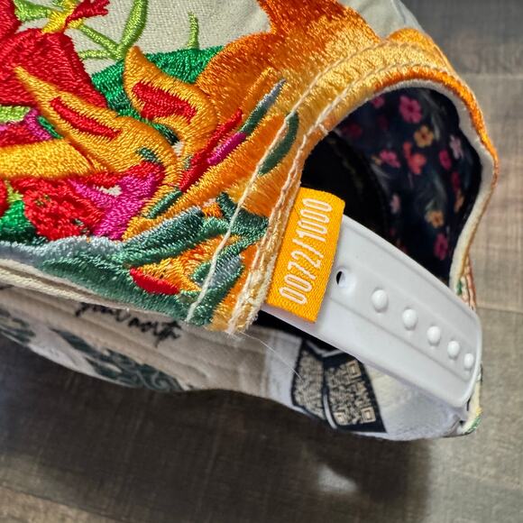 NWOT Dvniel Luu Hawaii Limited Snapback Hat Hawaii Embroidered OS #0072/1000 - Picture 5 of 14